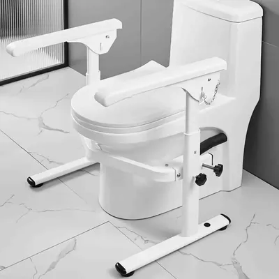 Produktbild von Zusammenklappbare Toilettenstütze mit Handgriffen