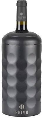 Produktbild von Weinkühler mit Deckel für Champagner und Wein - Edelstahl, vakuumisoliert