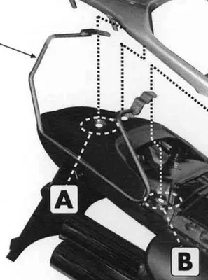 Produktbild von Gepäckträger Für Seitentaschen Honda Xl 650V Transalp '00-'07