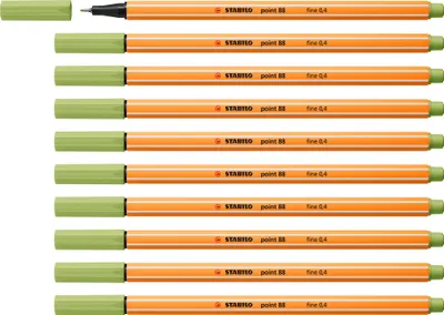 Produktbild von STABILO Fineliner -  point 88 - 10er Pack - pistazie