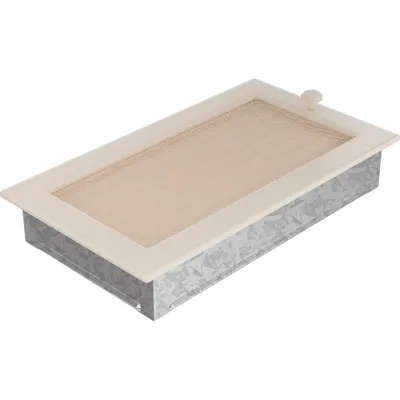 Produktbild von Lüftungsabdeckung 17x30 creme mit Jalousien