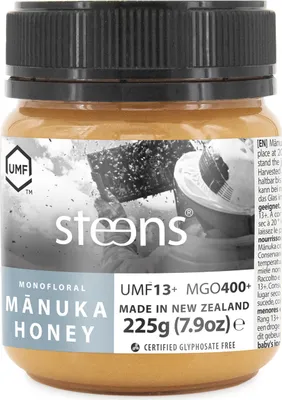 Produktbild von STEENS Manuka Honig MGO 400+ I UMF13+, 225g