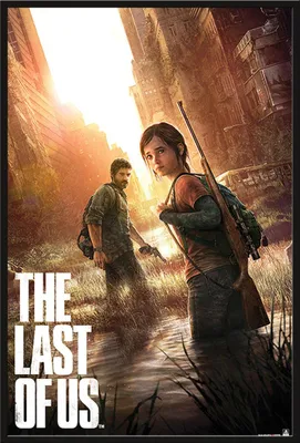 Produktbild von Last of Us, The - Poster - PlayStation + Wechselrahmen, Shinsuke® Maxi Kunststoff schwarz, Acryl-Scheibe