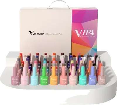 Obrázok produktu pre Gél lak na nechty, bez HEMA, dlhotrvajúce zloženie, VIP4 hema free