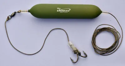 Produktbild von Climax 180cm-120kg Hook2/0  Naturköder-Montage Wallervorfach