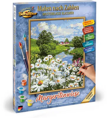Produktbild von Schipper Malen nach Zahlen Master Class Classic 24x30cm Margeritenwiese 609240899