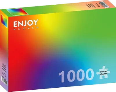 Produktbild von ENJOY Puzzle Bunter Regenbogen Farbverlauf 1000 Teile
