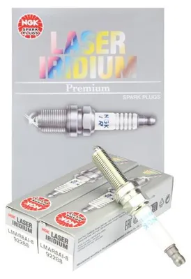 Imagen del producto de Bujía de iridio NGK LMAR8AI-8, juego de 2 unidades, compatible con motocicletas y ciclomotores