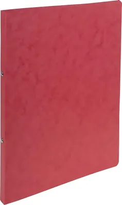 Zdjęcie produktu dla EXACOMPTA 54255E EXACOMPTA segregator ringowy kartonowy, mechanizm 2 ringowy, DIN A4, czerwony