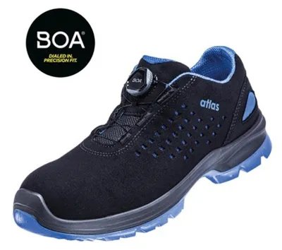 Produktbild von Atlas Sicherheitshalbschuh SL 9405 XP BOA S1P ESD SRC DGUV W10 Gr. 48 schwarz/royalblau