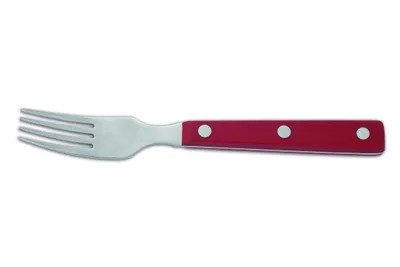 Obrázok produktu pre Arcos vidlica zo stola 374722 Monoblok z kusu nehrdzavejúcej ocele 18/10, mango červenej farby a list 9 cm v krabici