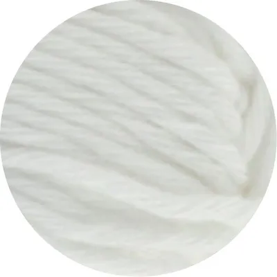 Image de Lana Grossa STAR 50 g fil classique pour manchons 100 % coton 90 m couleur 010 - blanc