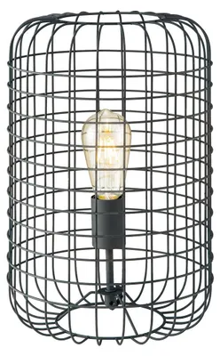 Produktbild von Besselink licht D734024-21, Schwarz, Metall, Universal, IP20, E27, 1 Glühbirne(n)