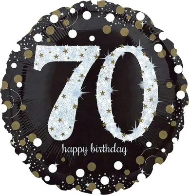 Produktbild von Amscan 3374101, Spielzeugballon, Folie, Gold, Geburtstag, Rund, 5 Stück(e)