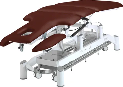 Produktbild von Ferrox Therapieliege Chagall 5 Neo mit Radhebesystem und Rundumschaltung