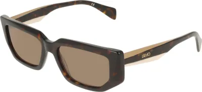 Zdjęcie produktu dla Liu Jo LJ812S Dark tortoise 53/17/140 Okulary przeciwsłoneczne dla kobiet