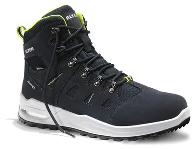Produktbild von Berufsstiefel RILEY XXF GTX® blue-lime Mid ESD O2 WR CI, Gr. 35