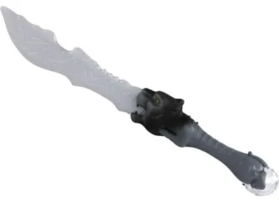 Produktbild von Leantoys Lichtschwert, löwenförmiger Griff, grau