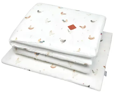 Produktbild von Bettset Gallina 2 teilig - 140 x 100 cm - Ecru | by SEVIRA KIDS
