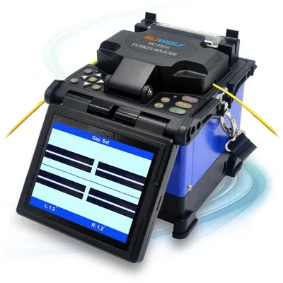 Image de Machine de soudage optique en fibre de précision avec écran LCD 5", pour le raccordement de fibres optiques (SM, MM, NZ-DS)