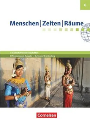 Immagine prodotto di Menschen Zeiten Räume 6. Schuljahr - Arbeitsbuch für Gesellschaftswissenschaften - Differenzierende Ausgabe Grundschule Berlin und Brandenburg - Schülerbuch