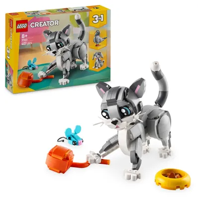 Productafbeelding van Omgoods - Creator 3in1 Speelse Kat Bouwset voor Kinderen