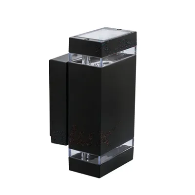 Produktbild von Kanlux ZEW Außenwandleuchte, Schwarz, Aluminium, 2 Lichtpunkte, IP44, 230V