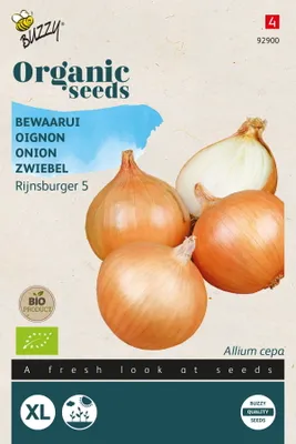 Produktbild von Buzzy Organic Zwiebel Rijnsburger 5 -  - Ca. 1 gr
