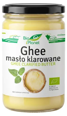 MASŁO KLAROWANE GHEE BIO 425 g (446 ml) - BIO PLANET