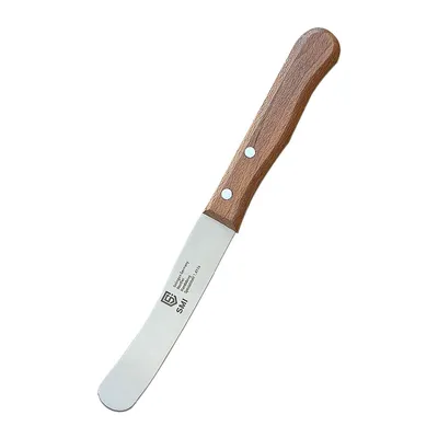 Produktbild von SMI Brötchenmesser 2 tlg Buttermesser Solingen Buchenholz Frühstücksmesser Buckelsmesser