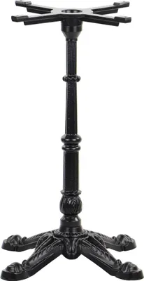 Produktbild von Tischgestell aus Gusseisen SH-5051, für Büro, Hotel, Restaurant, Maße 37x37x71,5 cm, Schwarz