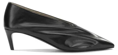 Image de Khaite escarpins femme noirs Miriam 50MM en cuir - 38