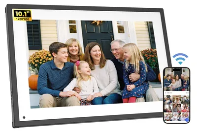 Produktbild von Digitaler Bilderrahmen WLAN 10,1 Zoll Multifunktional Smart Fotorahmen Touchscre