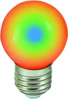 Immagine prodotto di LED E27 1W 230V AC RGB BALL N/D Lumen 260°