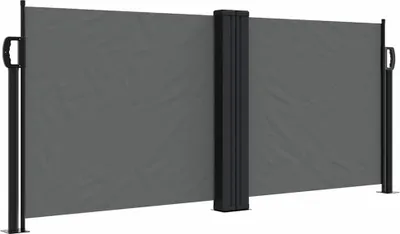 Produktbild von vidaXL Seitenmarkise Ausziehbar Anthrazit 100x1000 cm