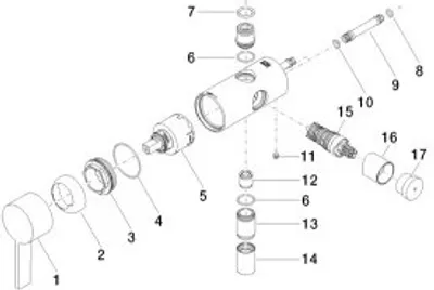 Produktbild von Dornbracht 90170125100-00 Anschluss Ersatzteile