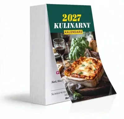 Zdjęcie produktu dla Kalendarz 2027 B7 Zdzierak Kulinarny - Sezona