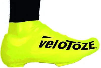 Produktbild von Velotoze Überschuhe Kurz Road 2.0 Gelb S-M (37-42,5)