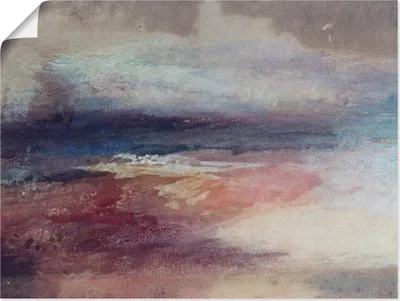 Produktbild von ARTland Poster Küstenlandschaft Sonnenunterg Größe: 60x45 cm