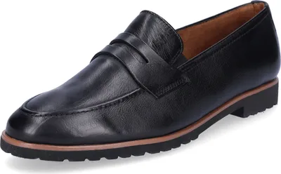 Obrázek produktu pro Paul Green Super Soft dámské kožené nazouvací boty černé 5,5