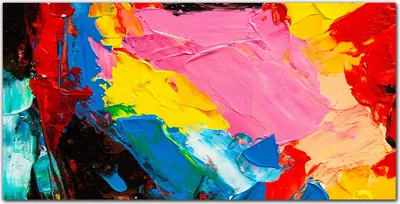 Produktbild von Coloray Küchenrückwand 140x70 Spritzschutz aus Glas - Die Magie der Farbe