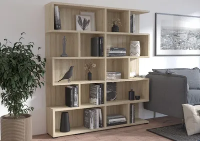 Produktbild von Bücherregal MORE 1+5+1 Standregal Regal Sonoma