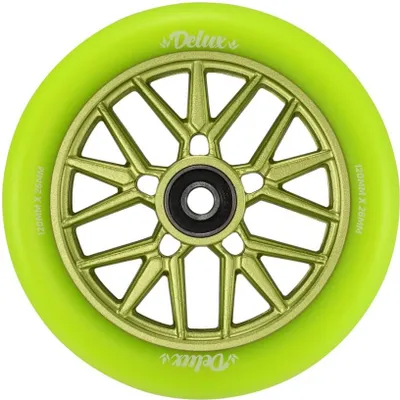 Produktbild von Stunt Scooter Räder - 120 mm - Deluxe - Grün/Grün - Blunt Scooters