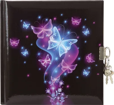 Produktbild von Goldbuch 44577 Tagebuch Schmetterling - 16,5 x 16,5 cm, 96 Seiten