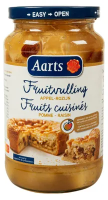 Immagine prodotto di Aarts ripieno di frutta mela/uvetta 580g – succoso ripieno di mele e uvetta