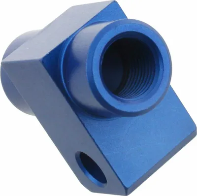 Productafbeelding van Twee-weg remleidingverdeler, type 811, M10x1, blauw