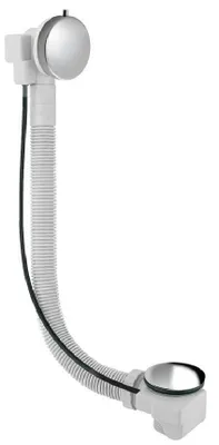 Immagine prodotto di Sapho Senator - Set per vasca da bagno con bovden, lunghezza 550 mm, tappo 72 mm, cromo VR115528