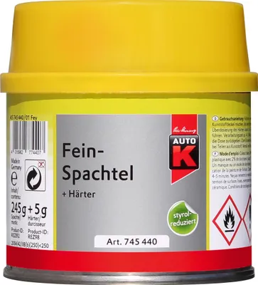 Image de Auto-K mastic fin + durcisseur 250g