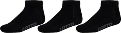 Produktbild von Lotto - Sneaker-Socken (3er-Pack) Schwarz 43-46 Lotto