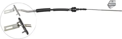 Produktbild von Seilzug Kupplungsbetätigung 780 mm A.B.S. für u.a. FIAT FIORINO